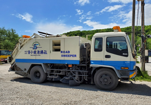 路面掃除車